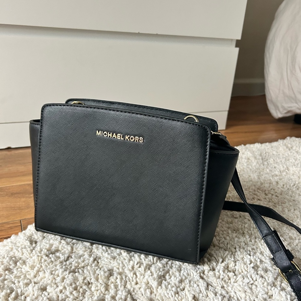 „Michael Kors“ Elegant Black Crossbody Bag